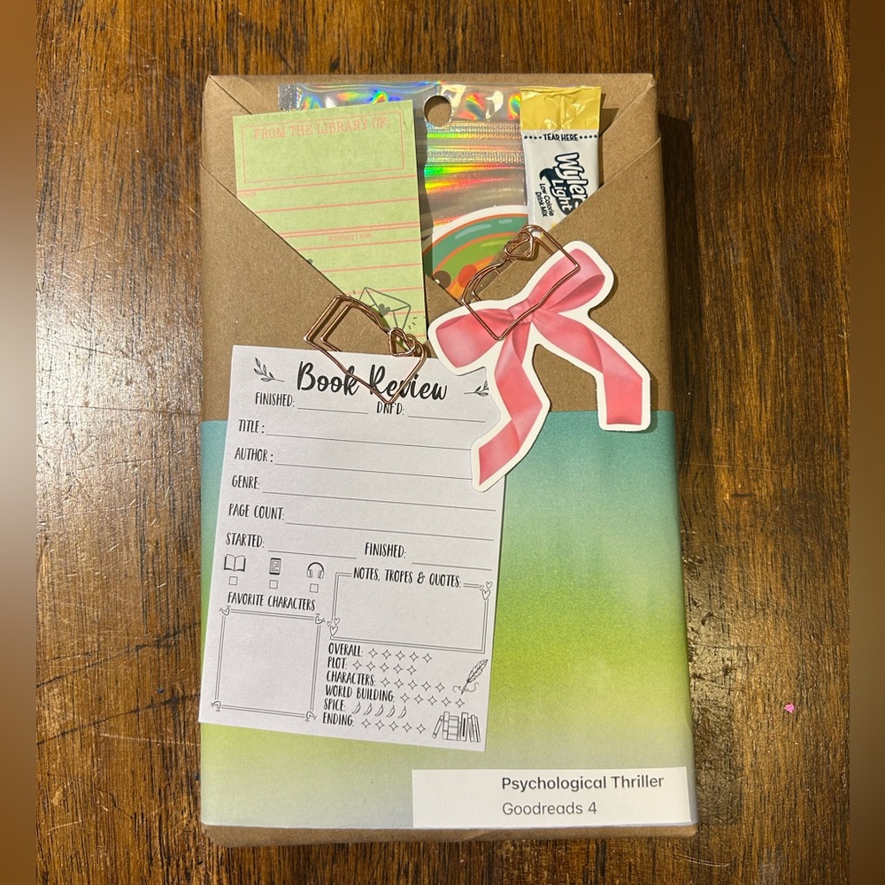 Blind Date With A Book - Psychological Thriller